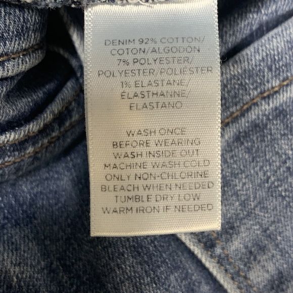 Ann Taylor LOFT Modern Skinny Denim Distressed Jeans Women’s Size 29/8 Inseam 29 - Picture 11 of 11